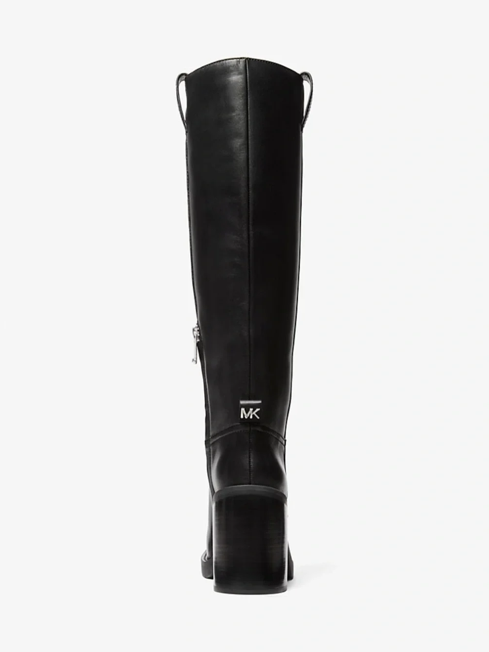 MICHAEL KORS Houston Leather Block Heel Boot US 8 $295